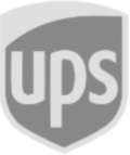 Home 20 UPS company logo featuring a shield design