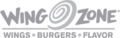 Home 10 Wing Zone logo with tagline "Wings • Burgers • Flavor"